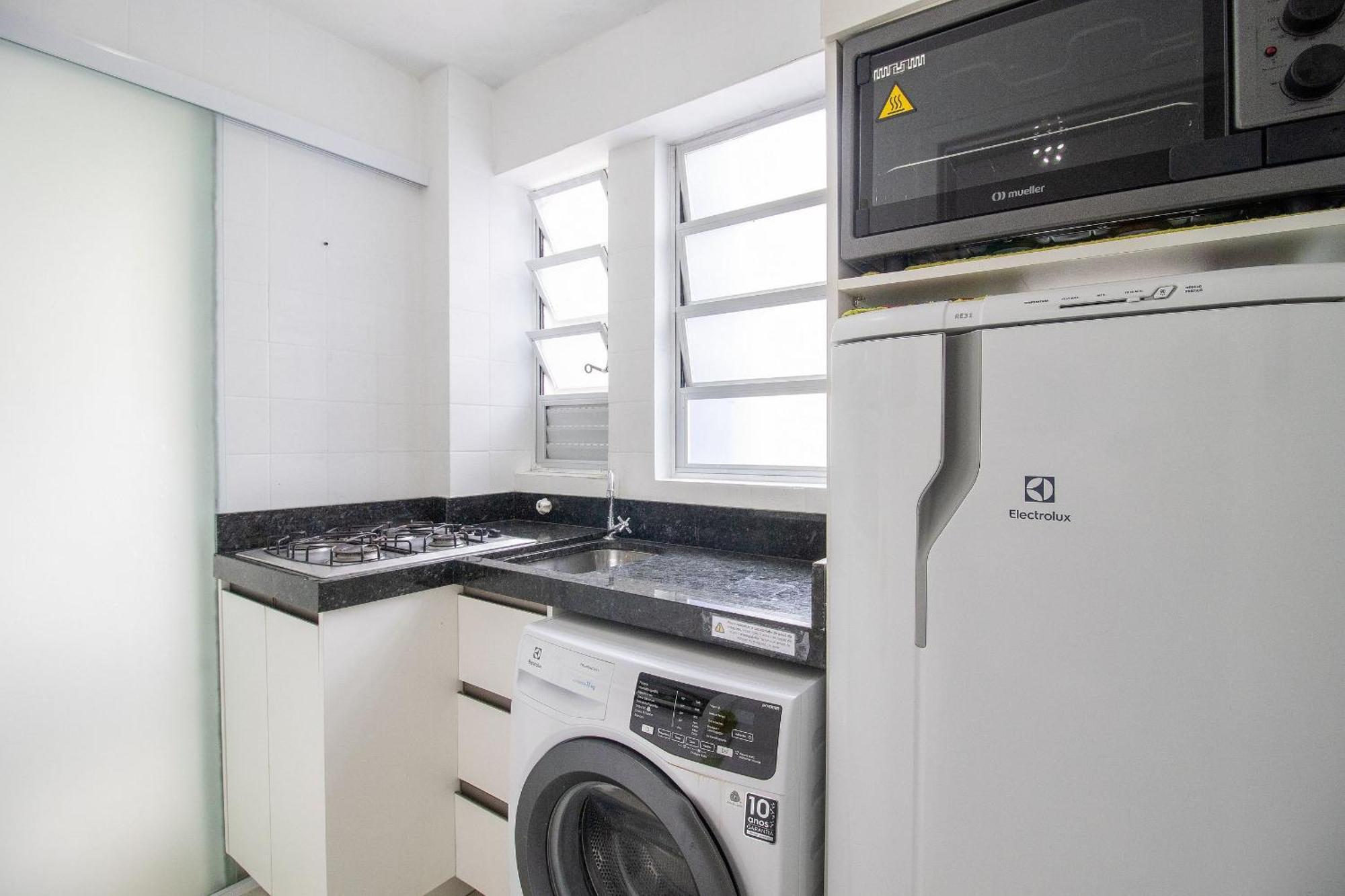 Anc112 - Quadra Mar, 3 Dorm, Sacada, Garagem Apartamento